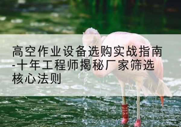 相山剪叉式升降机厂家-高空作业设备选购实战指南-十年工程师揭秘厂家筛选核心法则